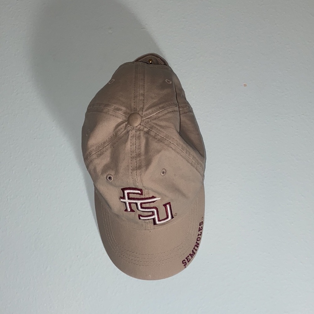 Tan FSU Baseball Hat